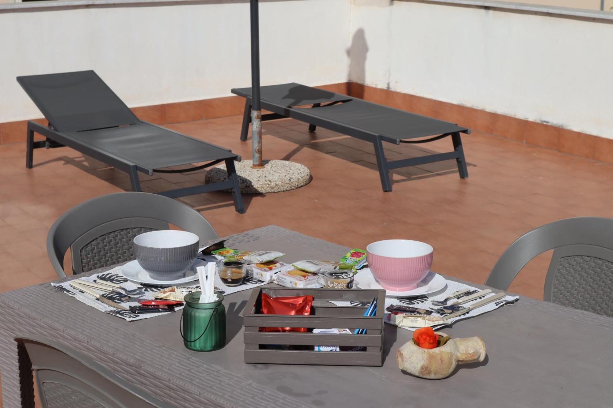 B&B Le Stanze Di Aurora ปาแลร์โม ภายนอก รูปภาพ